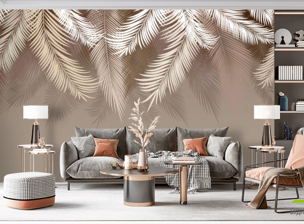 выбрать Шпалери з листям леруа Каталог фотошпалер на стіну