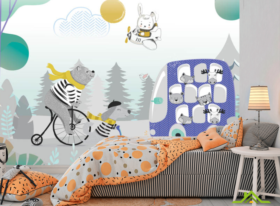 выбрать Фотообои Звери в лесу Каталог фотообоев на стену