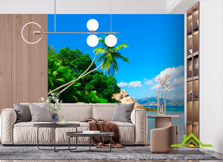 Фотошпалери Камені і море