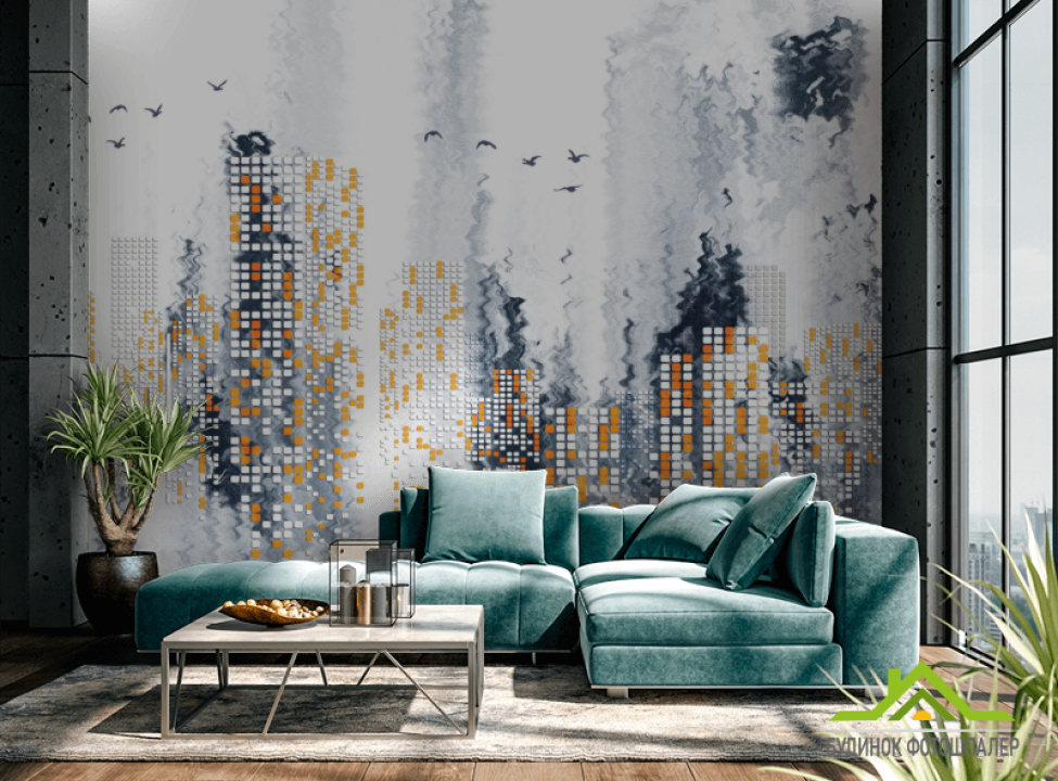 выбрать Фотошпалери 3Д висотки міста Каталог фотошпалер на стіну