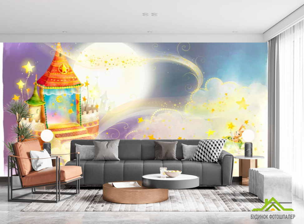 выбрать Фотошпалери Замок в хмарах Каталог фотошпалер на стіну