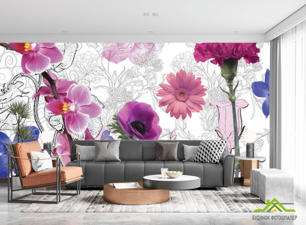 выбрать Фотошпалери Квіти Каталог фотошпалер на стіну