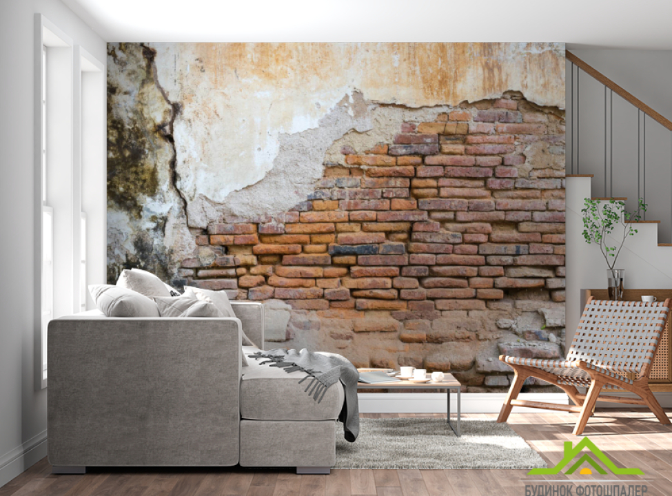 выбрать Фотообои Кирпичная стена ретро Каталог фотообоев на стену