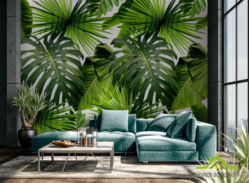выбрать Фотошпалери тропічні листя Каталог фотошпалер на стіну