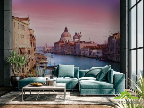 выбрать Фотообои Венеция, город на воде Фотообои Фотообои Венеция: горизонталная, горизонтальная ориентация на стену