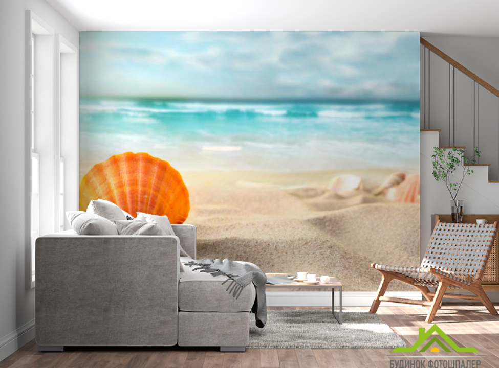 выбрать Фотошпалери Черепашка в піску Каталог фотошпалер на стіну