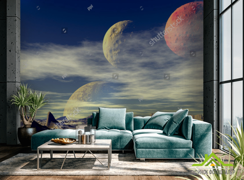 выбрать Фотошпалери Космос Каталог фотошпалер на стіну