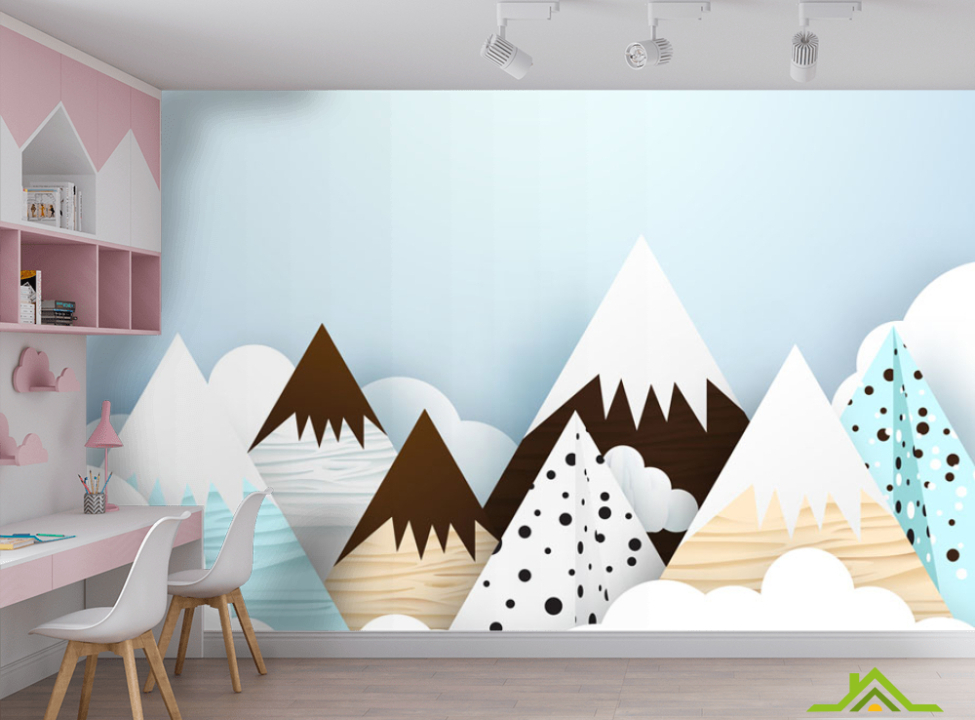 выбрать Дитячі фотошпалери гори Фотошпалери Little kids на стіну