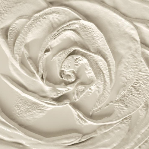  Роза барельеф