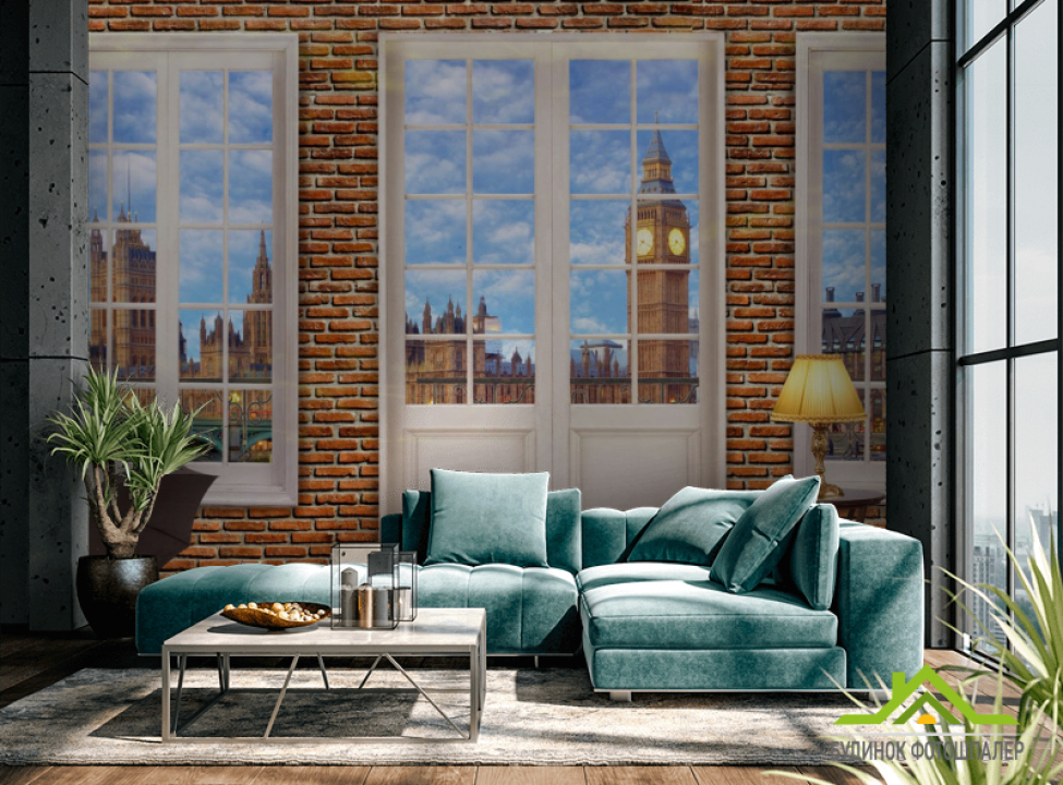 выбрать Фотошпалери Вид з вікна на Біг Бен Каталог фотошпалер на стіну