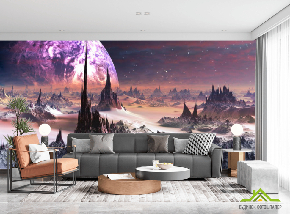 выбрать Фотошпалери космос Каталог фотошпалер на стіну