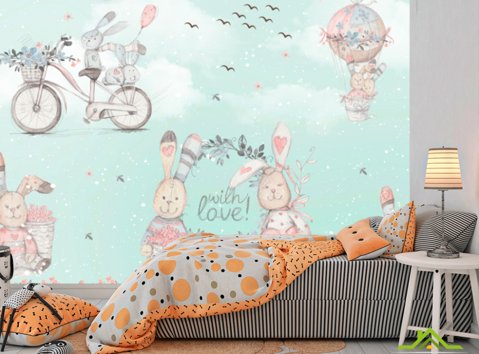 выбрать Фотообои зайчики Каталог фотообоев на стену