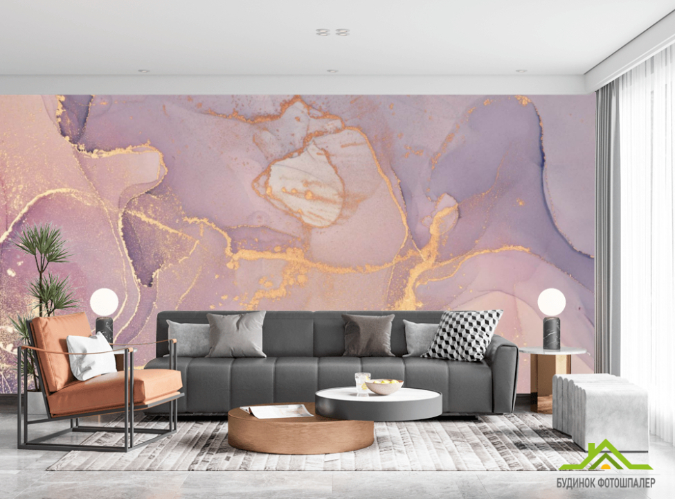 выбрать Фотообои Fluid art в розовом оттенке Каталог фотообоев на стену