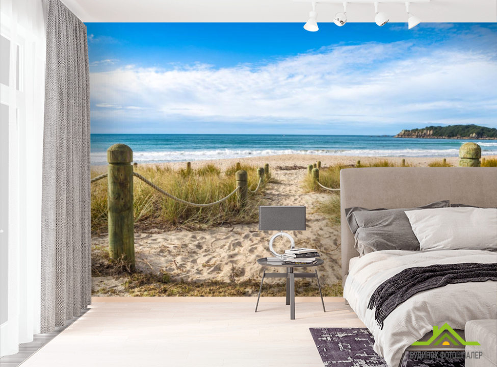 выбрать Фотошпалери Пісочний берег моря Фотошпалери Море на стіну