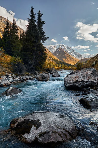 Фотошпалери Гірський пейзаж