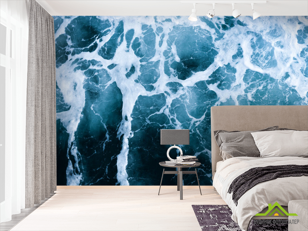 Фотошпалери Морська пенна