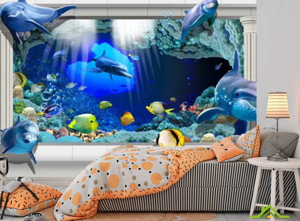 выбрать Фотошпалери 3D морське дно Каталог фотошпалер на стіну