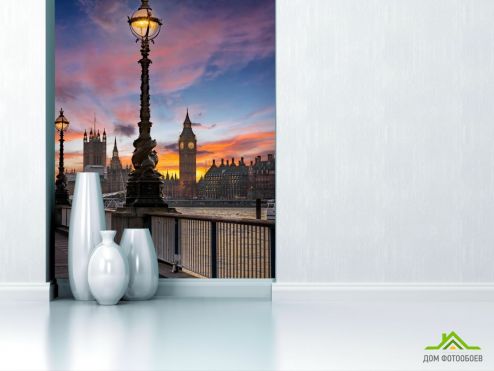 выбрать Фотообои фонари в Лондоне  на стену