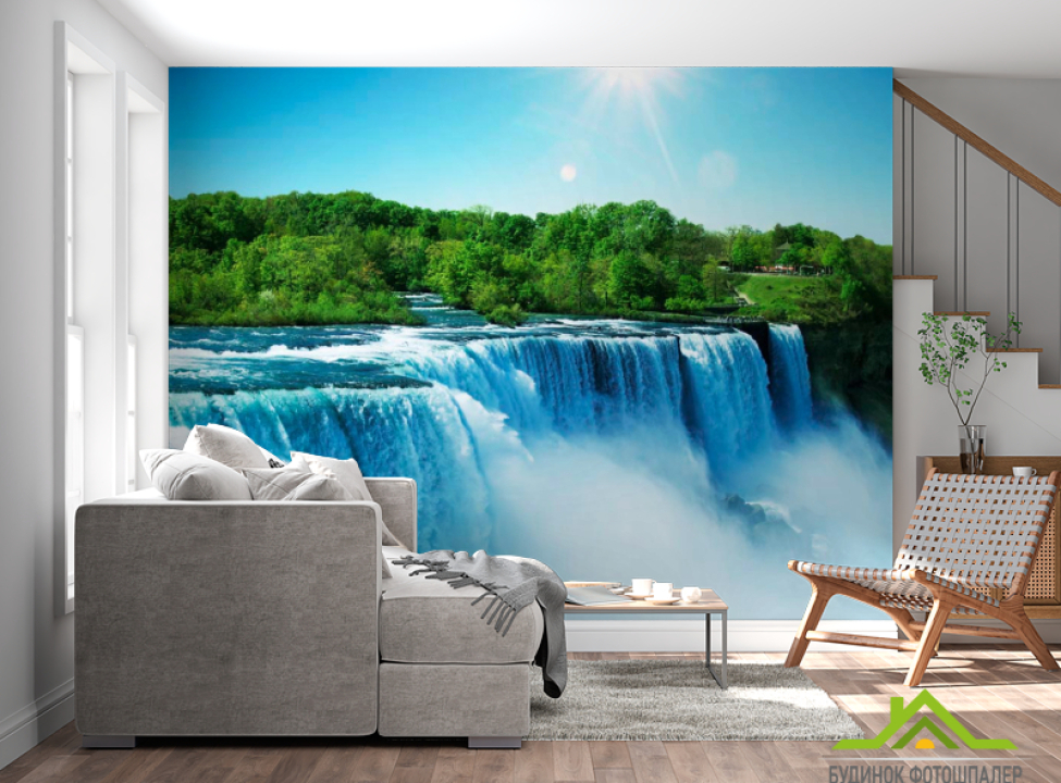 выбрать Фотошпалери Водоспад Каталог фотошпалер на стіну