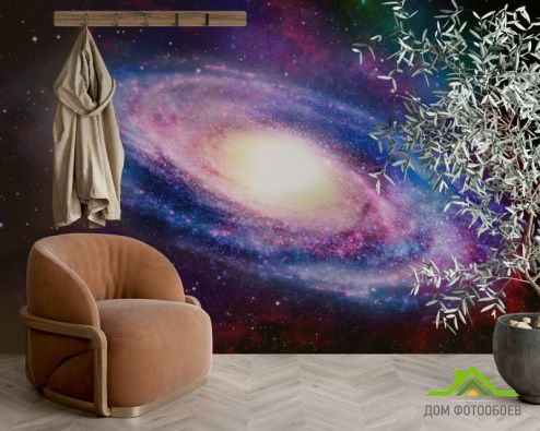 выбрать Фотообои Галактика Фотообои Фотообои Космос: горизонталная, горизонтальная, рисунок ориентация на стену