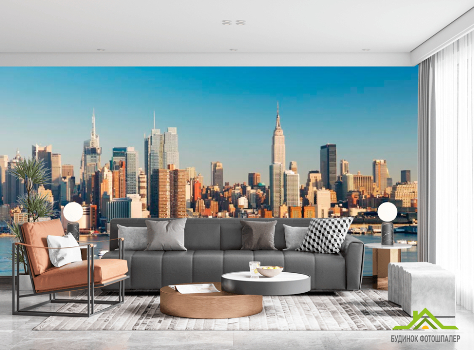 выбрать Фотошпалери Ранковий місто, причал Каталог фотошпалер на стіну