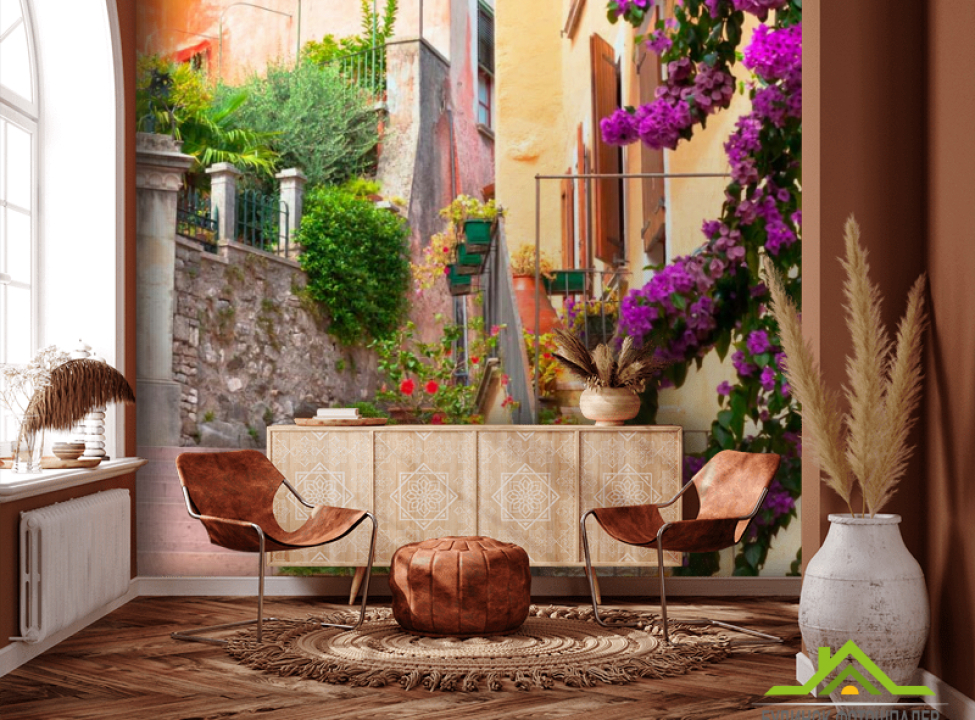 выбрать Фотошпалери Горщики з квітами Каталог фотошпалер на стіну