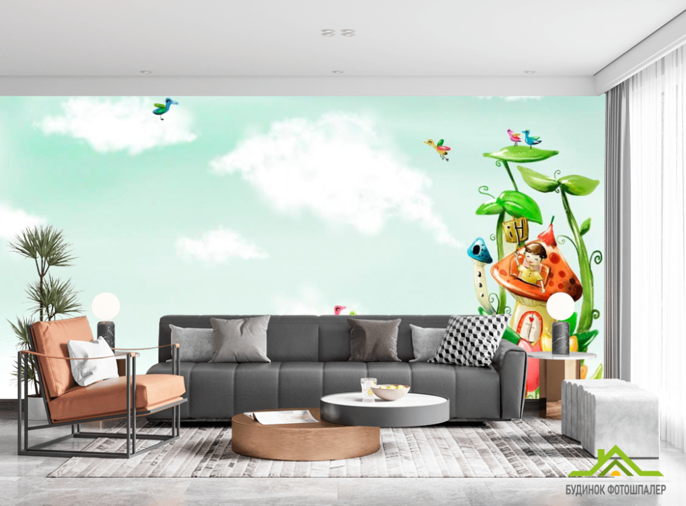 выбрать Фотошпалери Будиночок в кольорах Каталог фотошпалер на стіну