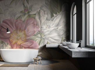 Правила вибору фотошпалер для вітальні