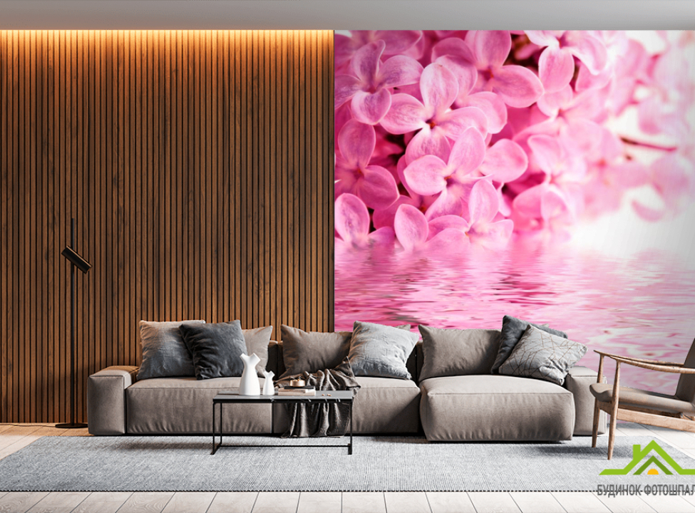 выбрать Фотообои Розова сирень Каталог фотообоев на стену