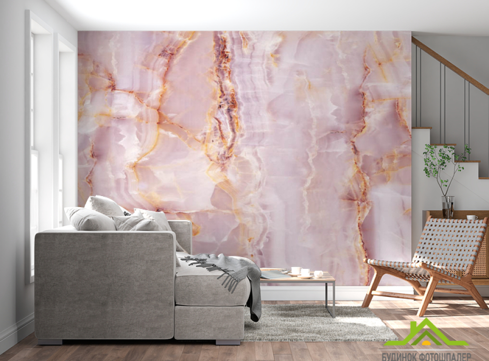 выбрать Фотошпалери рожевий мармур Каталог фотошпалер на стіну