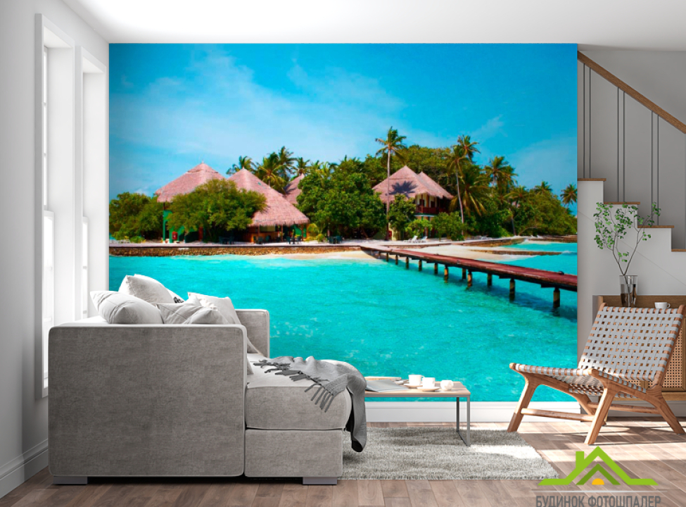 выбрать Фотообои Мальдивские острова Фотообои Море на стену