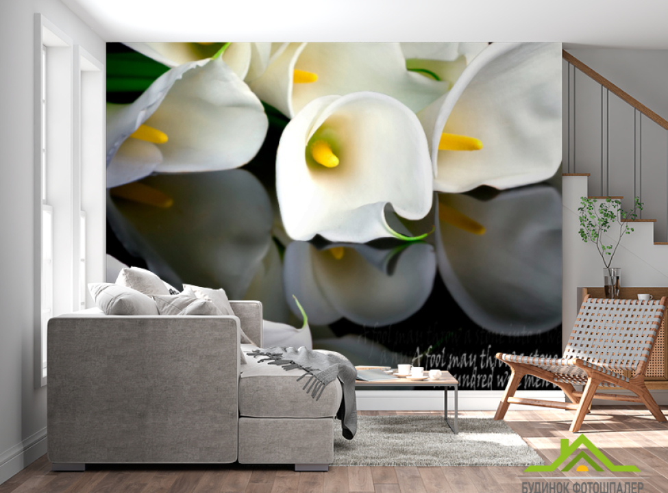 выбрать Фотообои 3D цветы Каталог фотообоев на стену