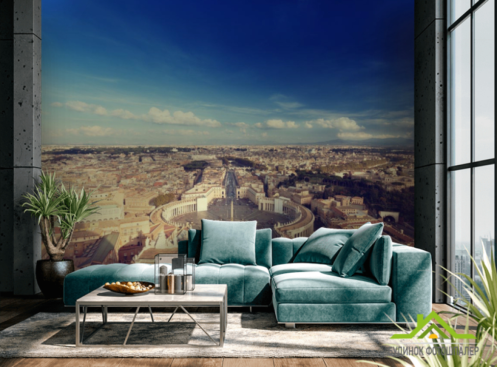 выбрать Фотообои городская площадь Каталог фотообоев на стену