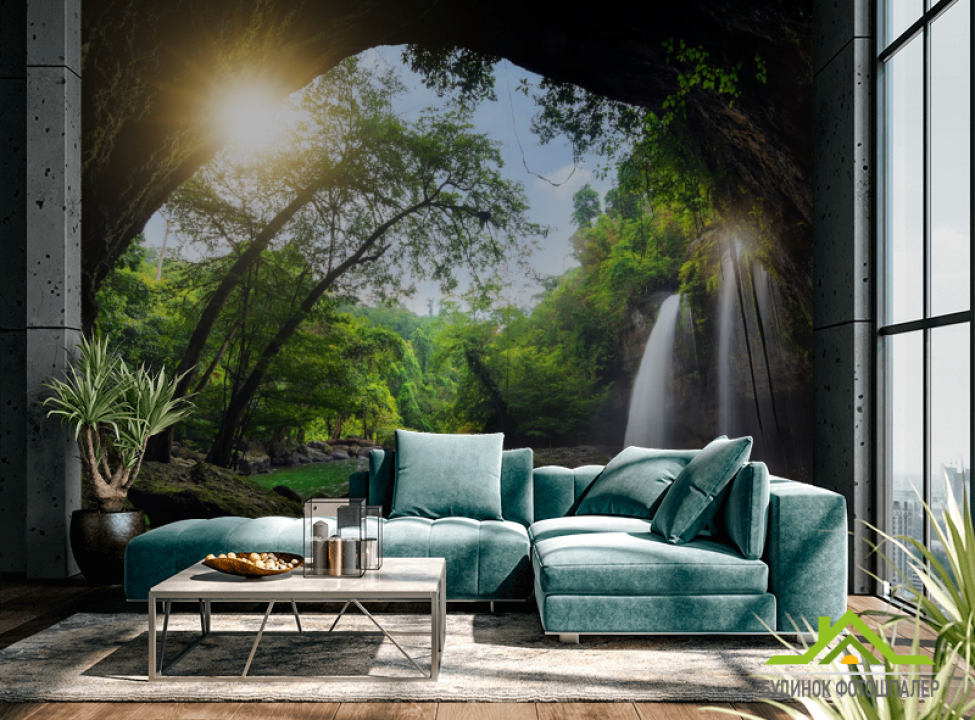 выбрать Фотошпалери 3д печера Каталог фотошпалер на стіну