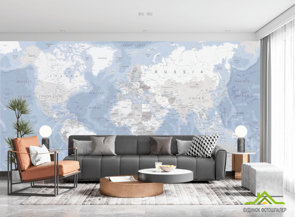 выбрать Фотошпалери фіолетова карта Каталог фотошпалер на стіну