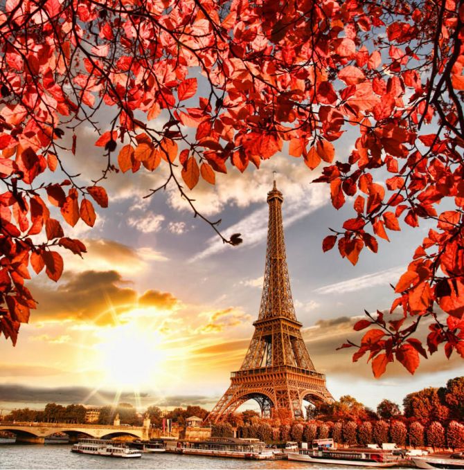 Фотообои Осенний Париж