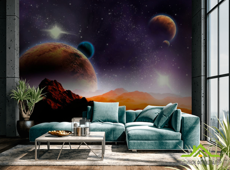 выбрать Фотообои Планеты Каталог фотообоев на стену