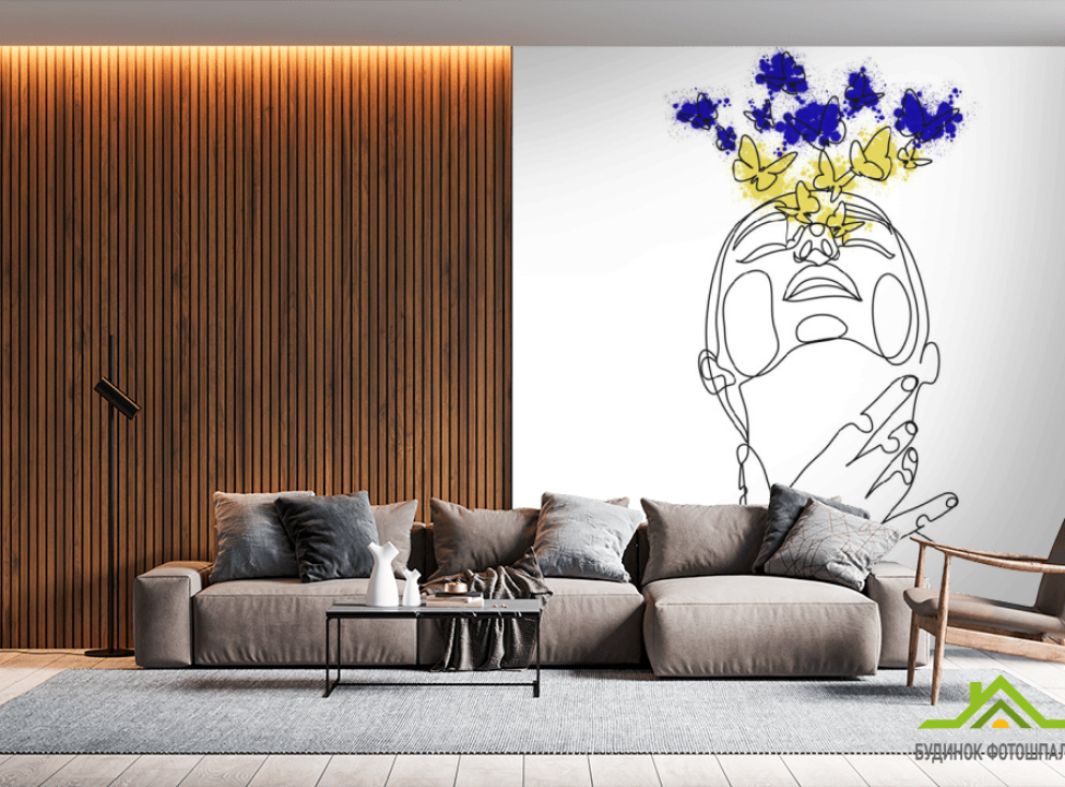 выбрать Фотошпалери Абстракція, дівчина Каталог фотошпалер на стіну