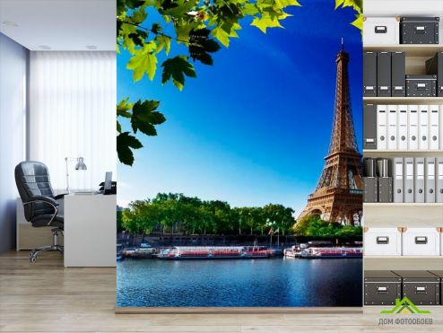выбрать Фотошпалери Эйфелева вежа Фотошпалери Фотошпалери Париж: фото, вертикальна  на стіну