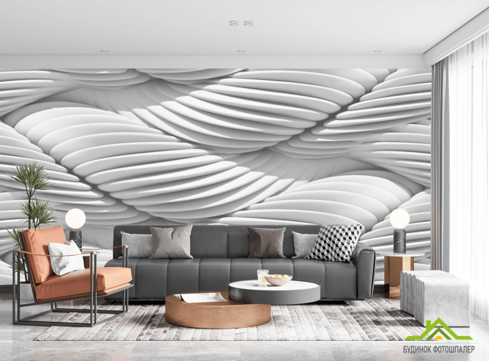 выбрать Фотообои Абстракция, волны Каталог фотообоев на стену