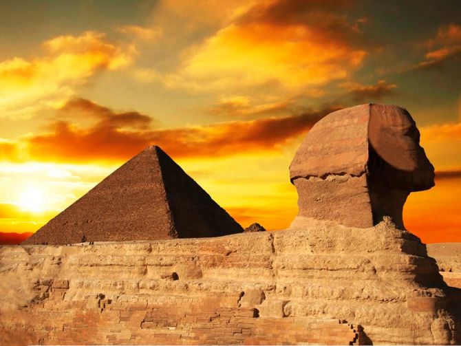 Фотообои Египетские пирамиды