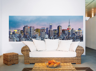 Панорамные фотообои в интерьере