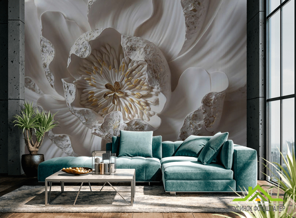 выбрать Фотошпалери Макро керамічний квітка Каталог фотошпалер на стіну