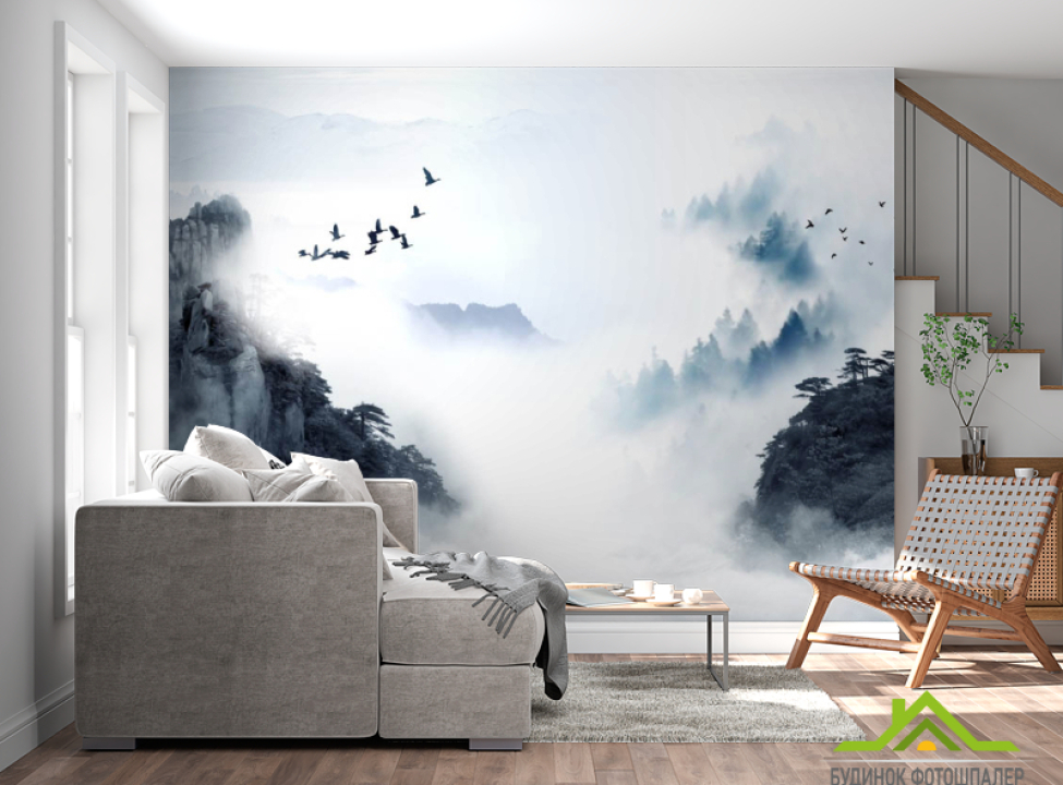 выбрать Фотошпалери абстрактні гори Каталог фотошпалер на стіну