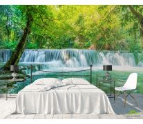 Фотообои бирюзовый водопад