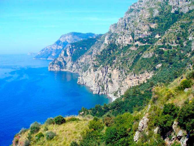 Фотошпалери Мшистые скелі