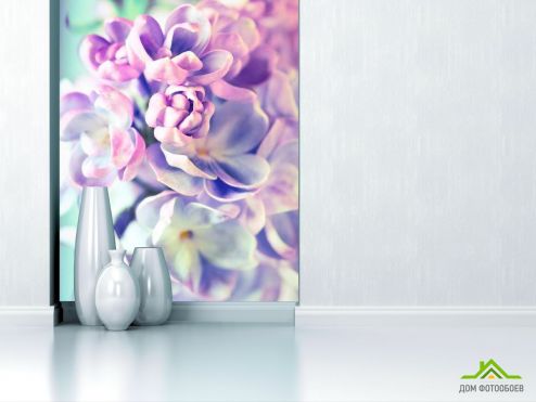 выбрать Фотообои Цветки сирени Фиолетовые фотообои на стену