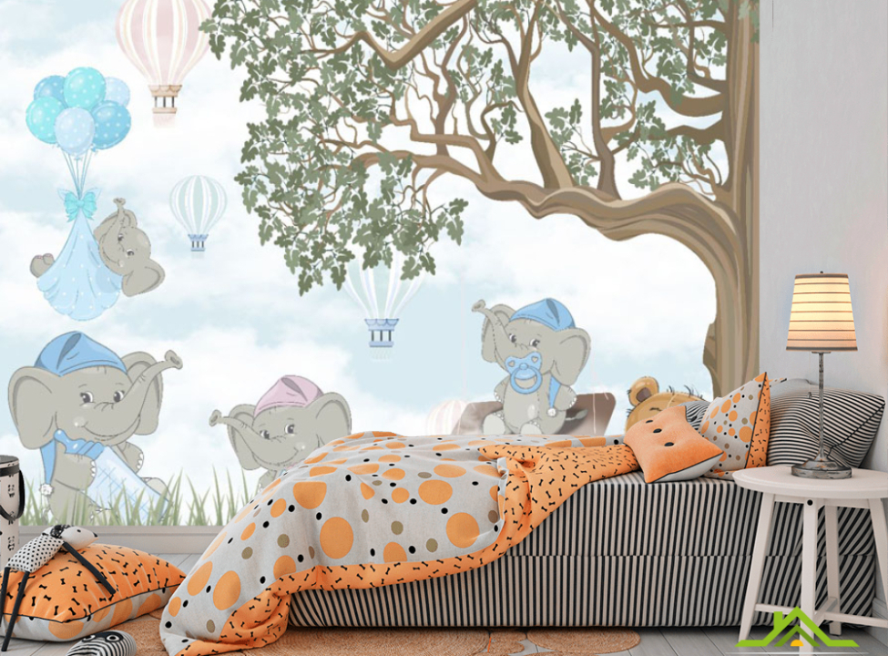 выбрать Фотообои Для самых молодых со зверьками Каталог фотообоев на стену