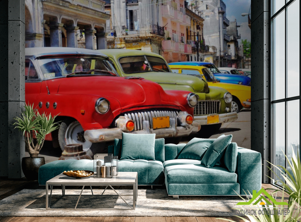 выбрать Фотообои Ретро авто Каталог фотообоев на стену