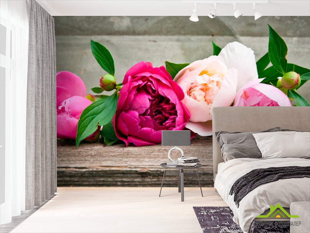 Фотообои Пионы